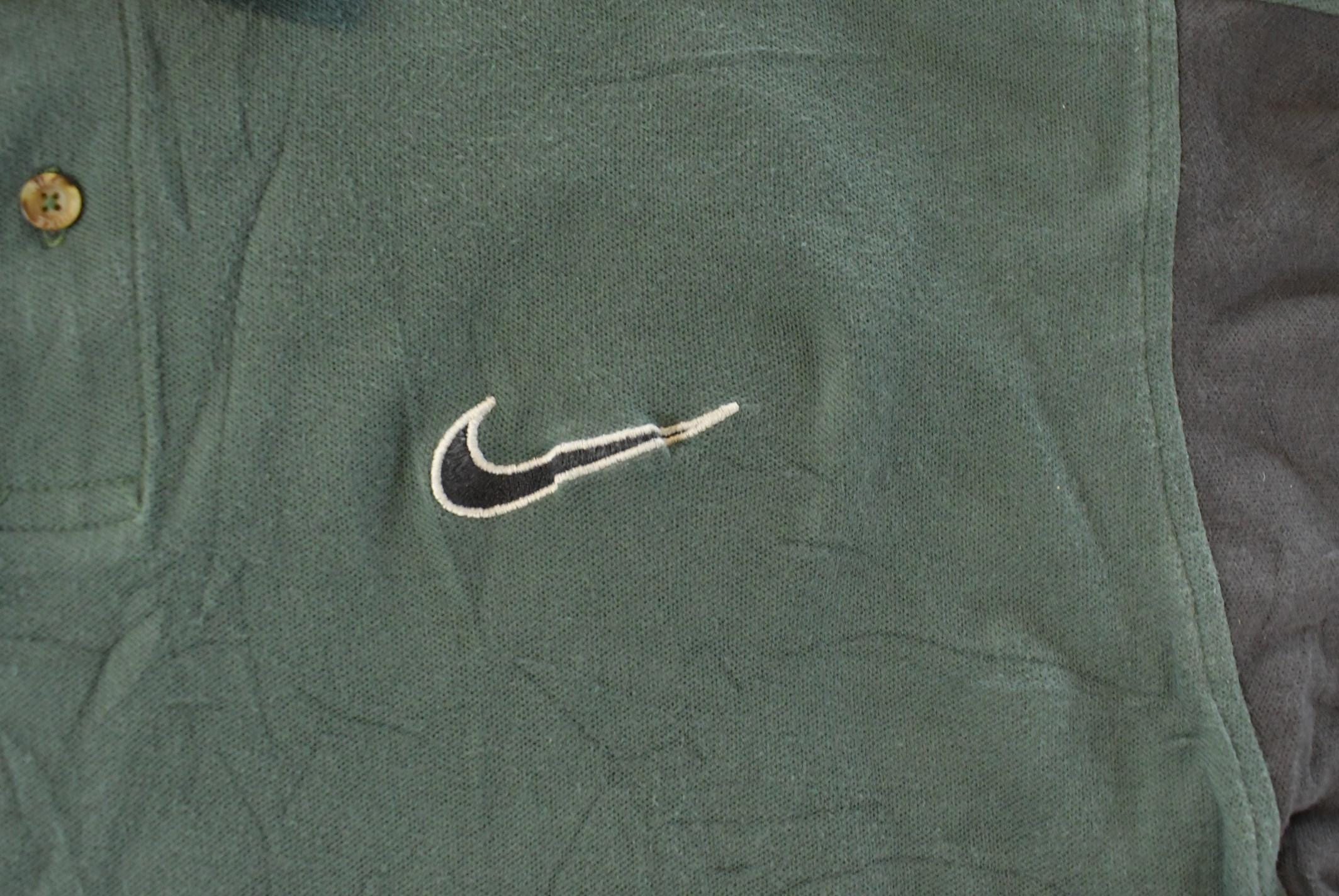 Vintage 1990s Nike Polo Shirt Mens 2XL - Image 3