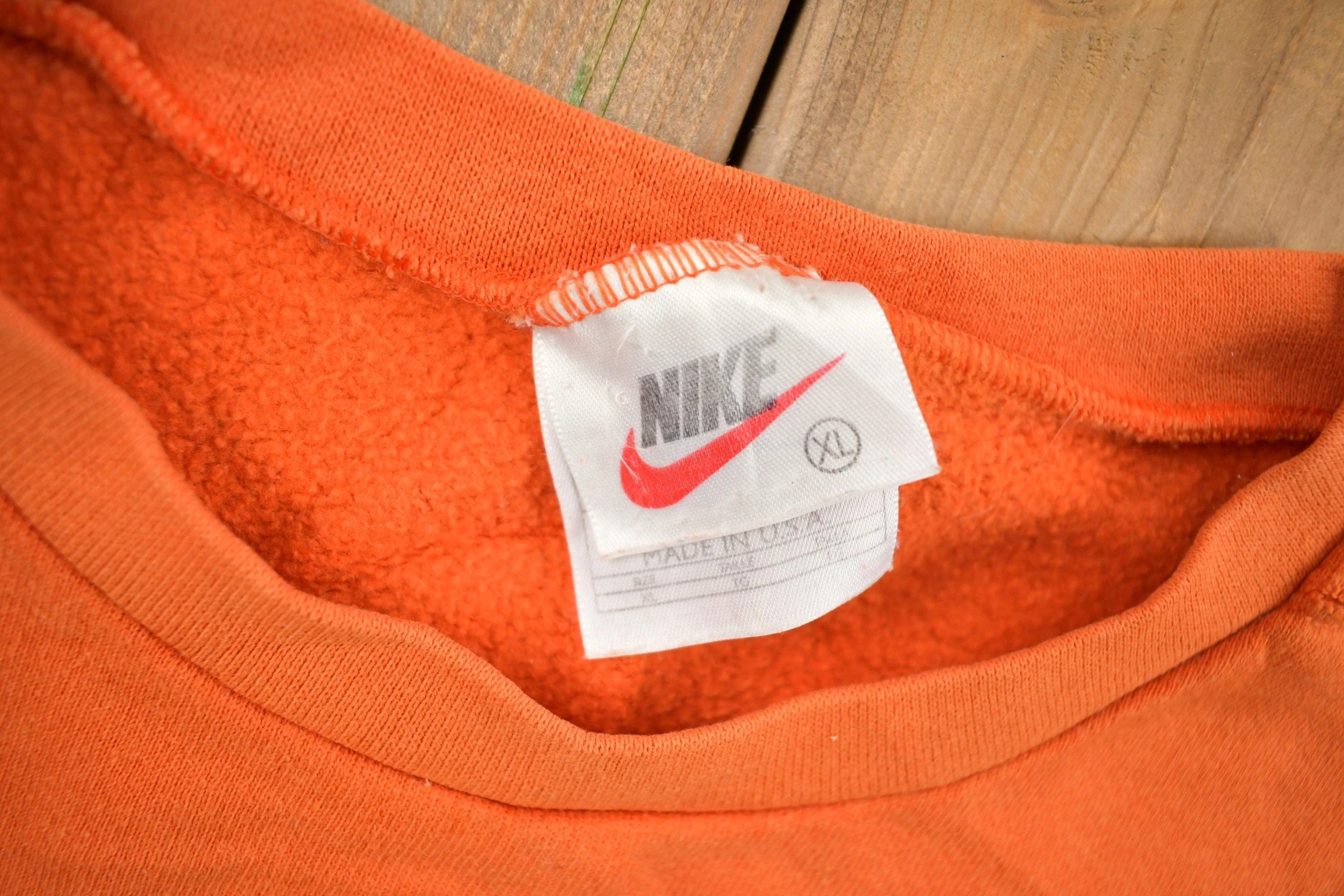 Vintage 1990s Nike White Tag Crewneck Sweatshirt Youth XL - Image 4