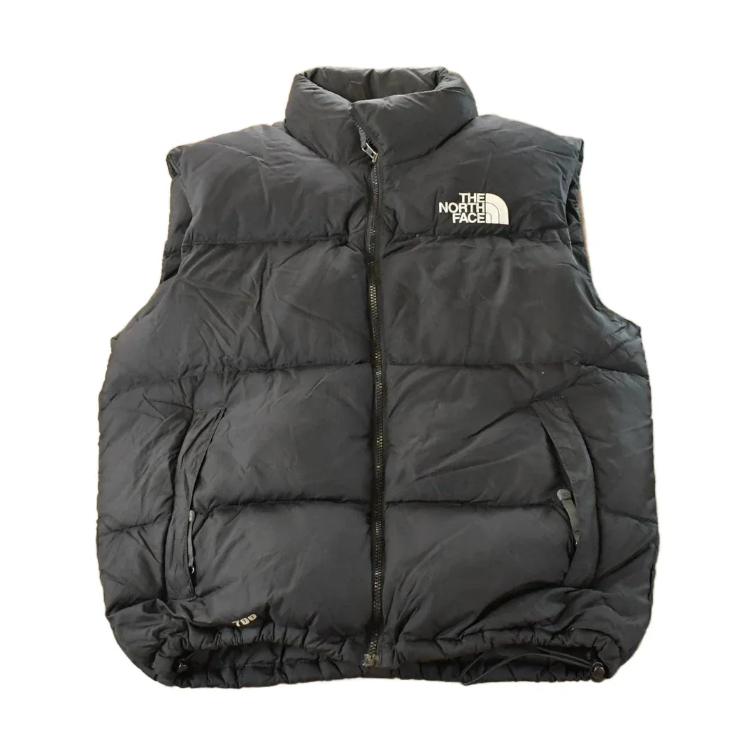 Vintage 1990s North Face 700 Goose Down Puffer Vest Jacket Men's Medium