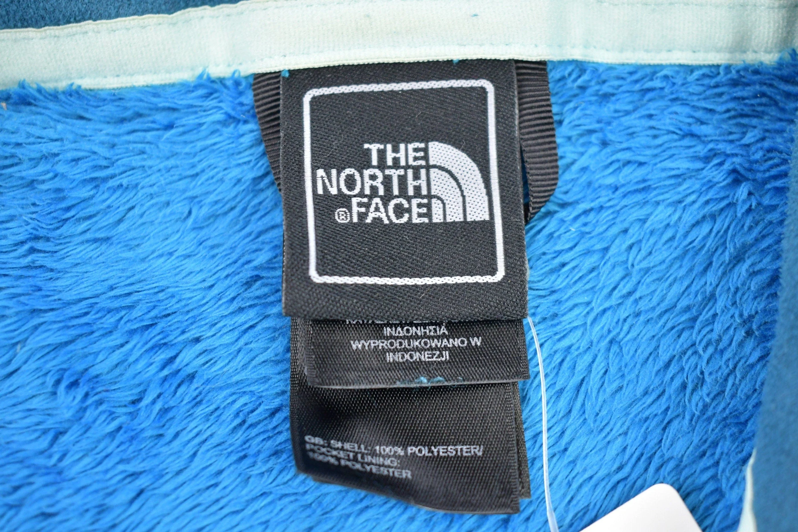 Vintage 1990s North Face Deep Pile Fleece Sweater Men's Medium - Image 4