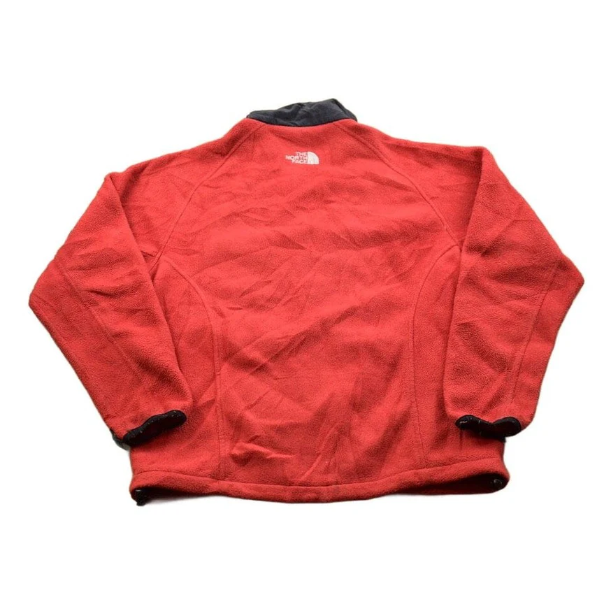 Vintage 1990s North Face Fleece Full Zip Sweater Women's M - Image 2