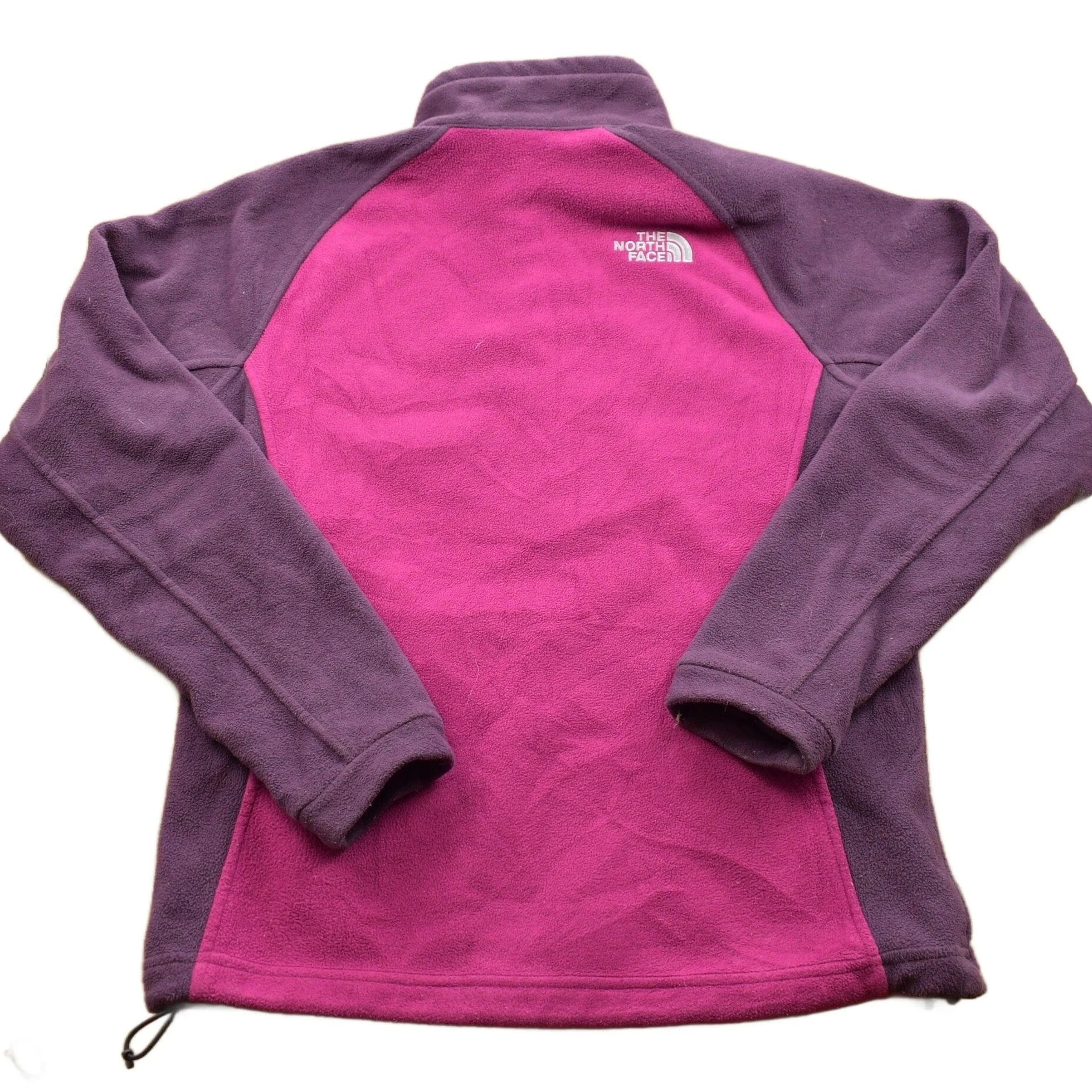 Vintage 1990s North Face Fleece Full Zip Sweater Women's S - Image 2
