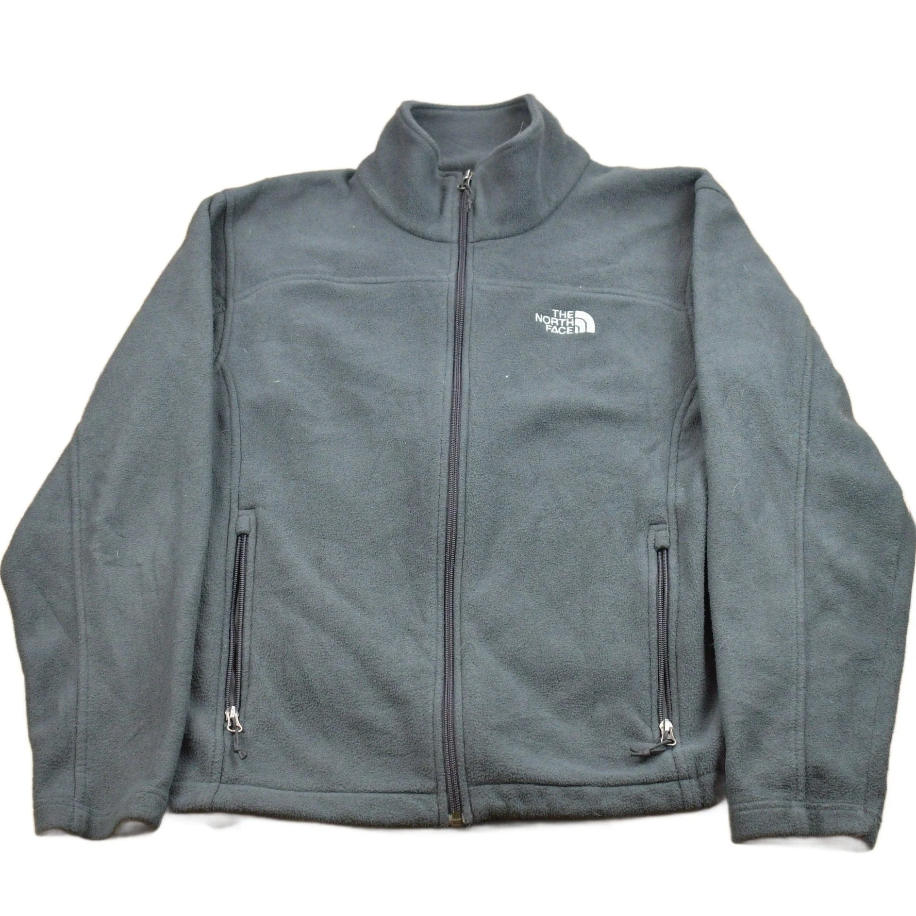 Vintage 1990s North Face Fleece Zip Up Sweater Men's Medium