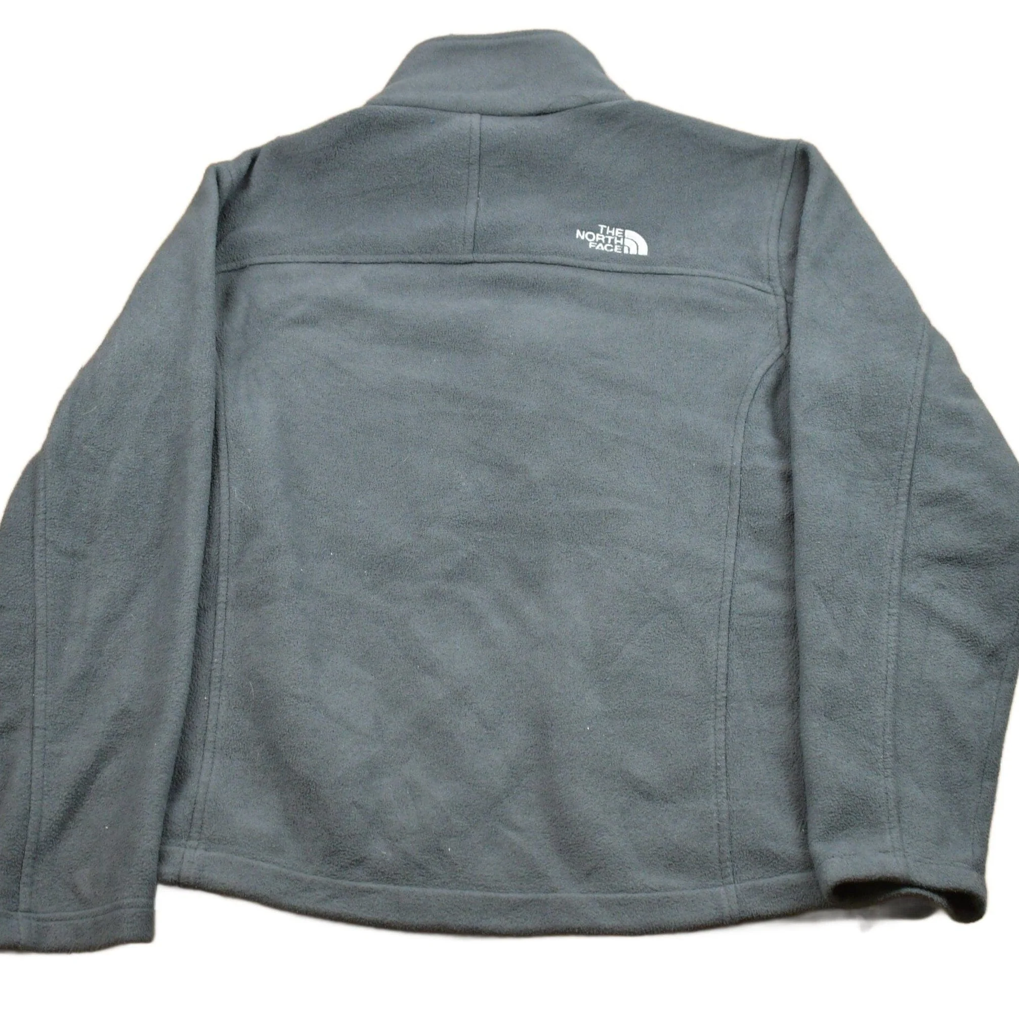 Vintage 1990s North Face Fleece Zip Up Sweater Men's Medium - Image 2