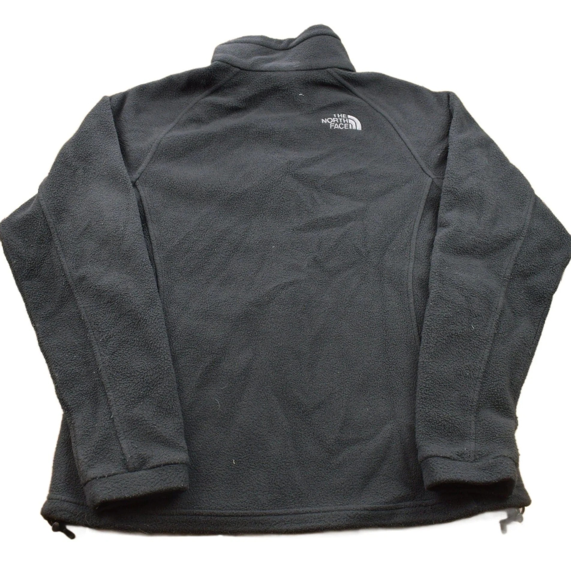 Vintage 1990s North Face Fleece Zip Up Sweater Men's Medium - Image 2