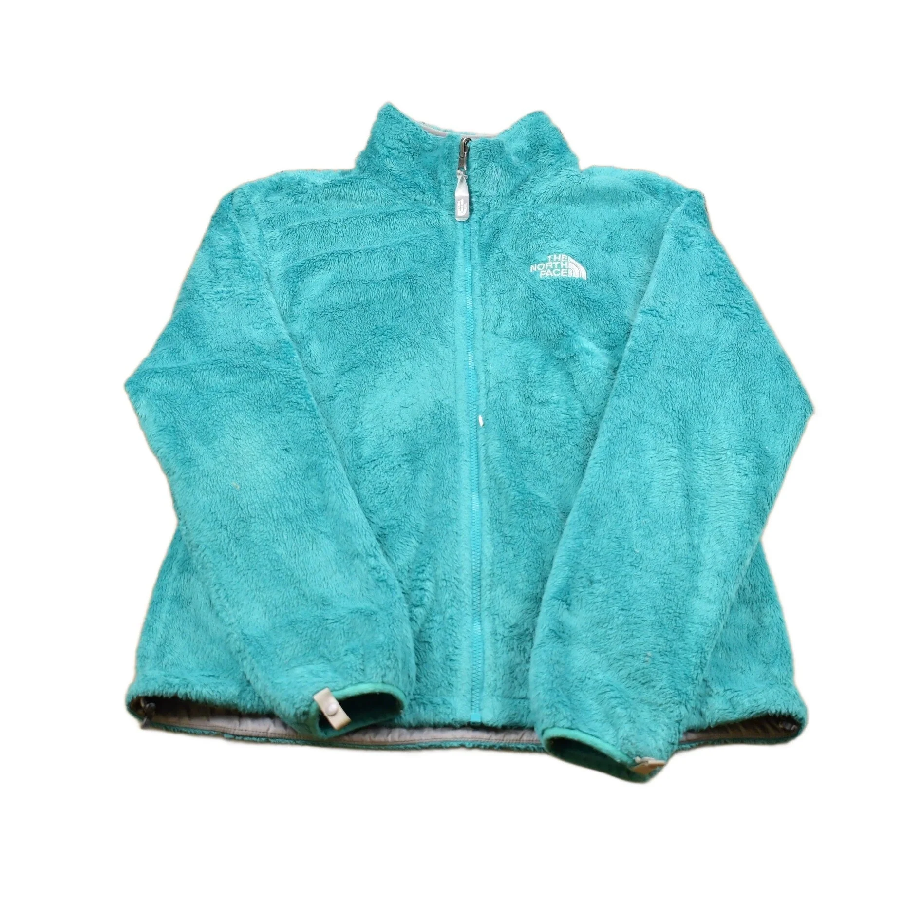 Vintage 1990s North Face Fleece Zip Up Sweater Women's M
