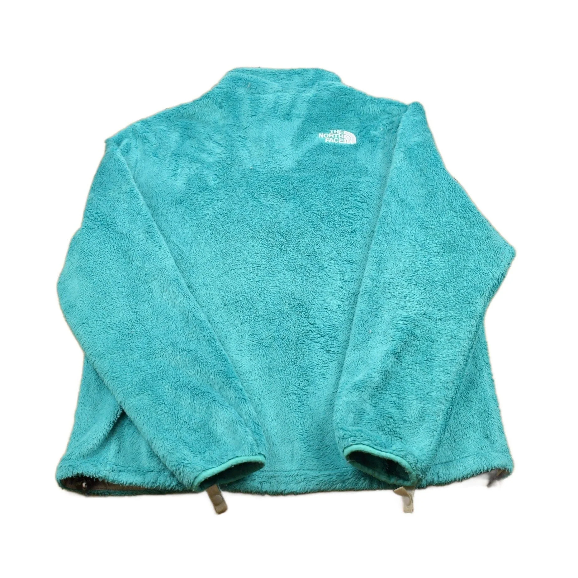 Vintage 1990s North Face Fleece Zip Up Sweater Women's M - Image 2