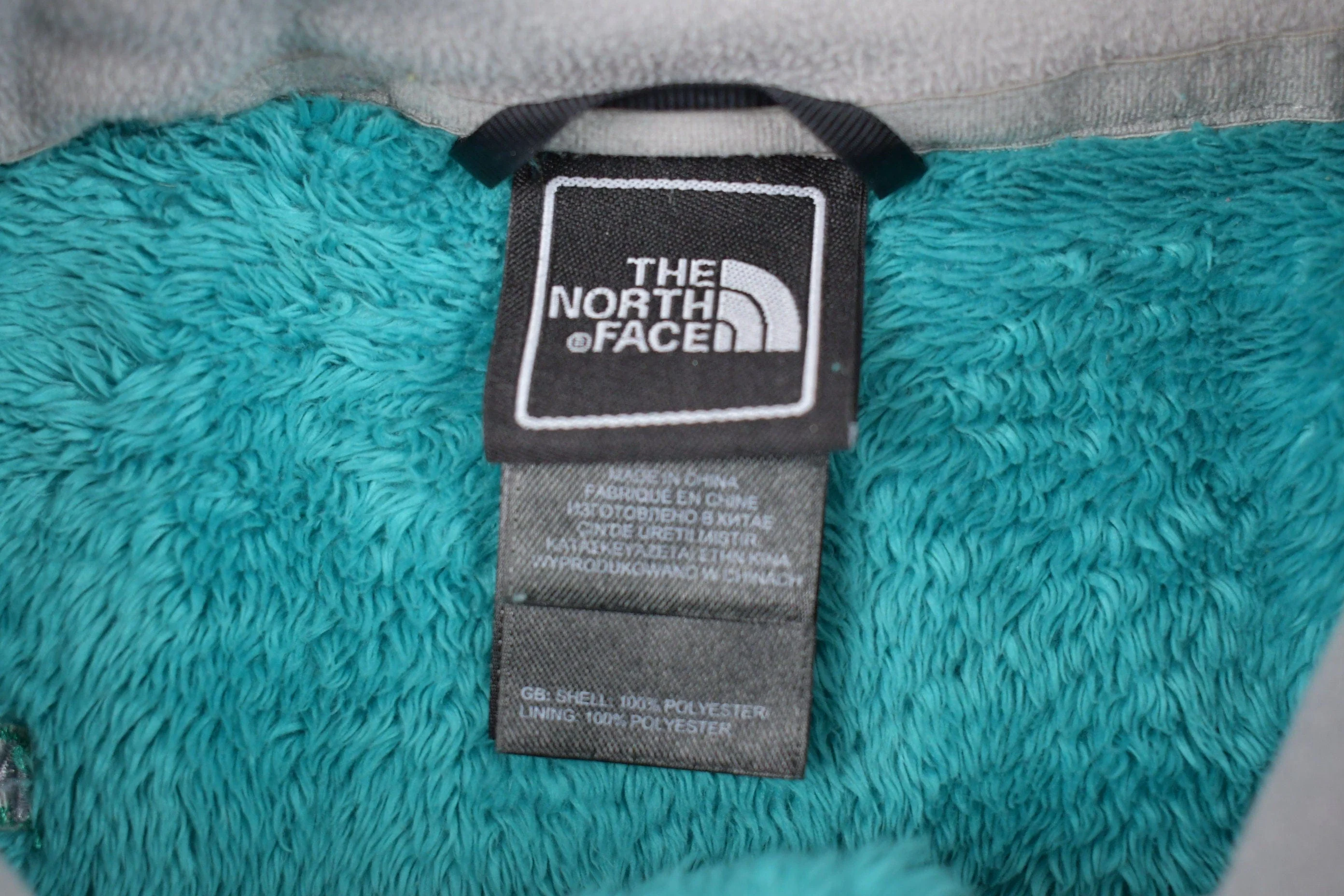 Vintage 1990s North Face Fleece Zip Up Sweater Women's M - Image 3
