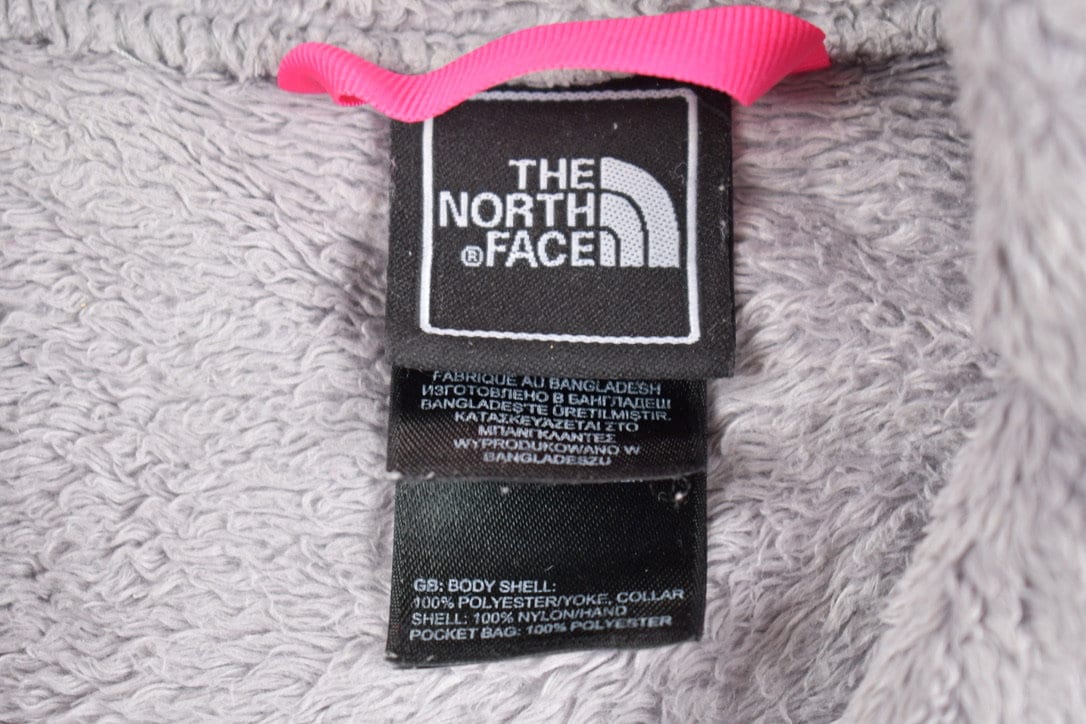 Vintage 1990s North Face Fleece Zip Up Sweater Youth XL - Image 5