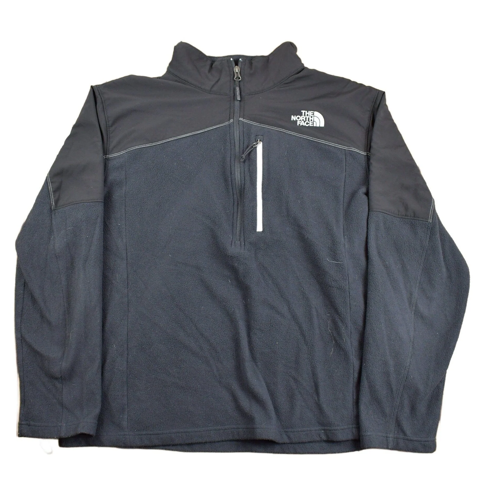 Vintage 1990s North Face Half Zip Sweater Men's XL