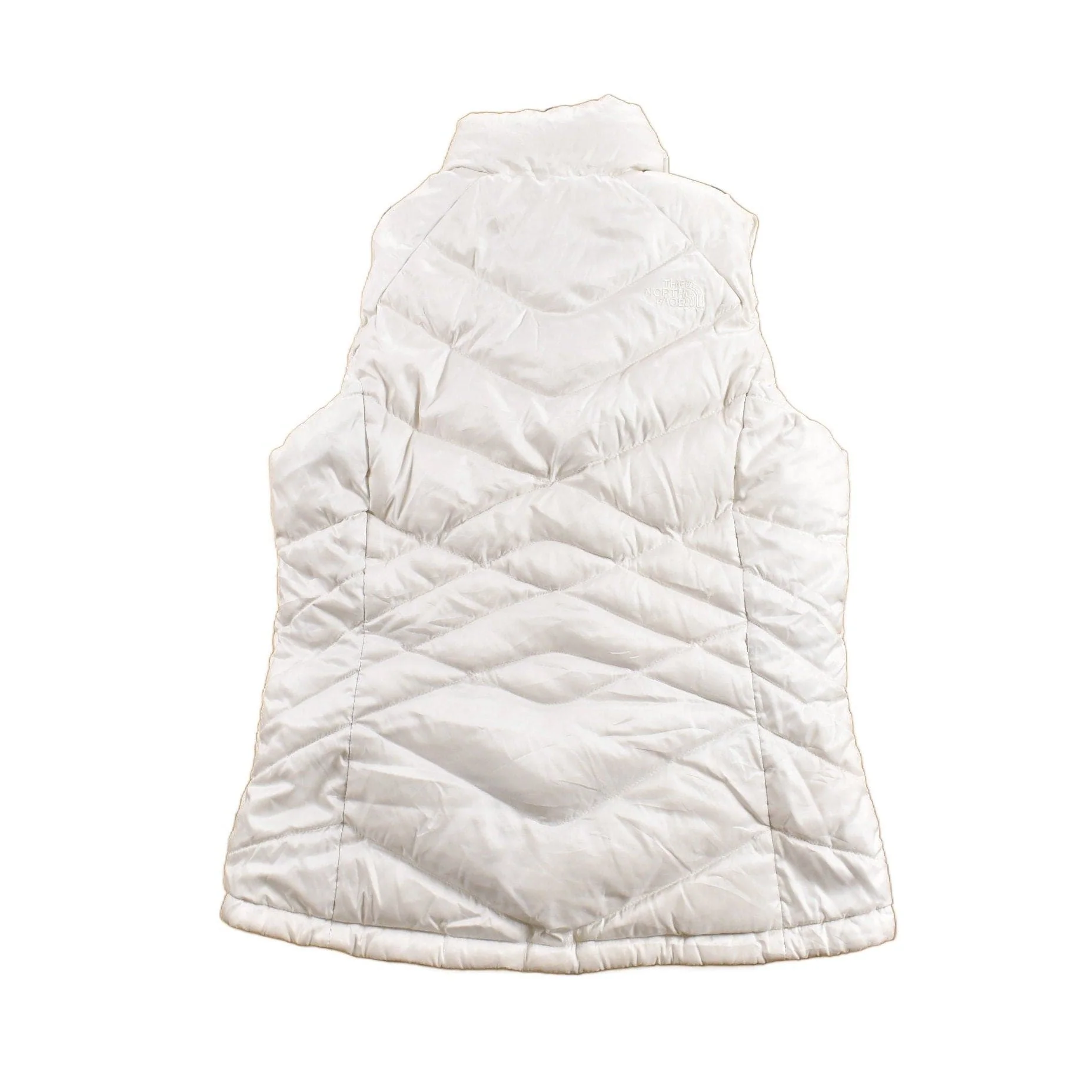 Vintage 1990s North Face Puffer Vest 550 Women's Medium - Image 2