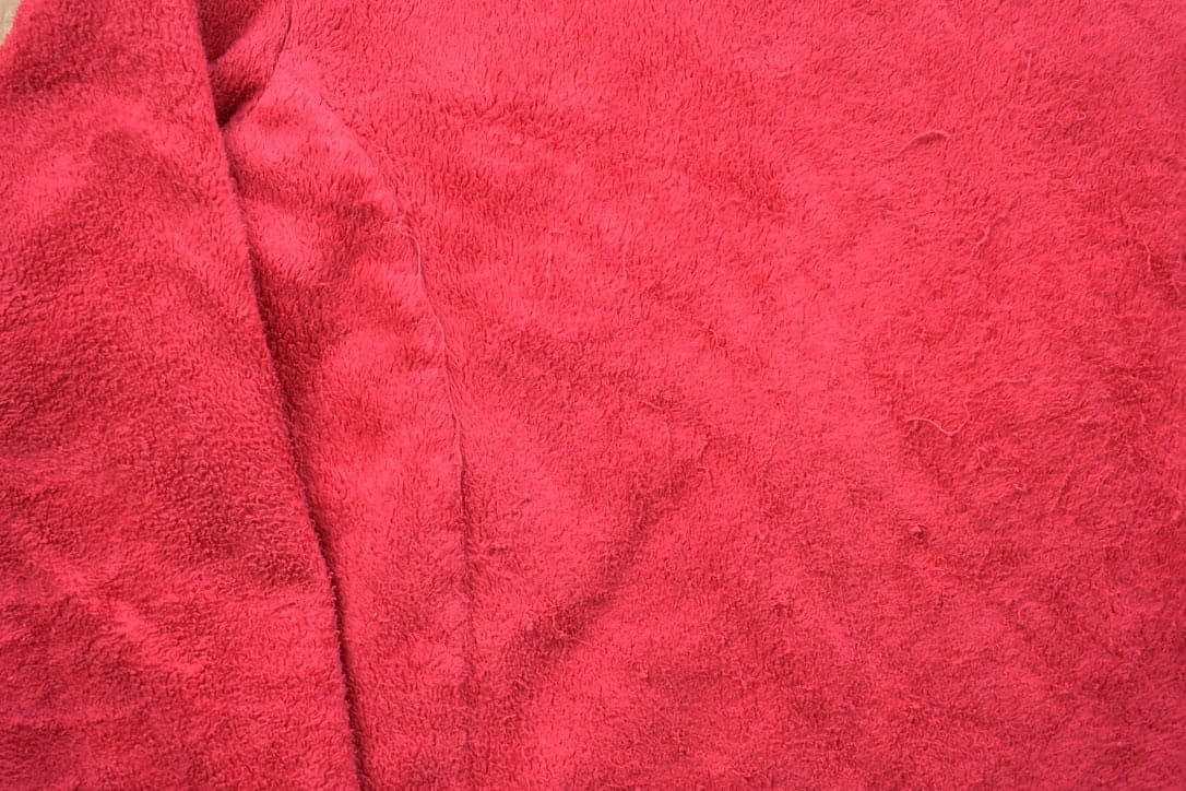 Vintage 1990s North Face Red Fleece Sweater Men's XS - Image 7