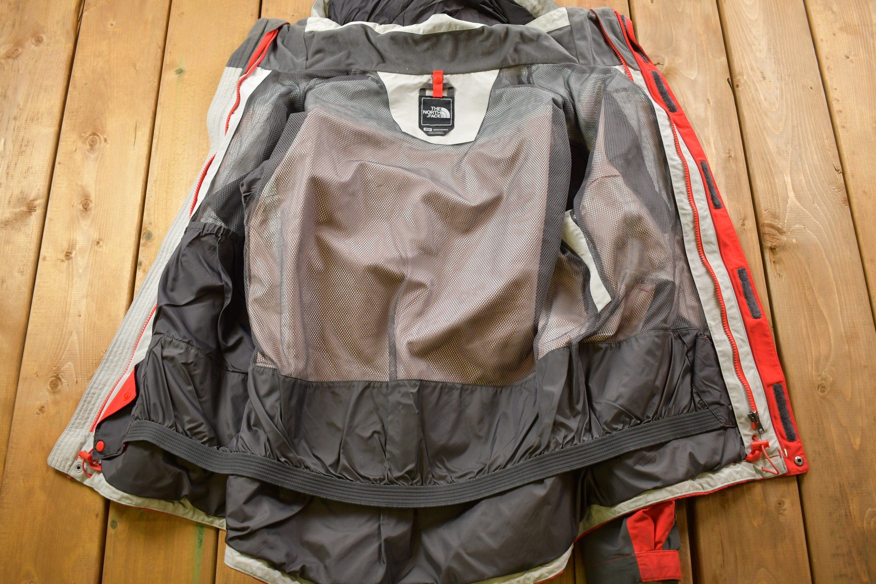 Vintage 1990s North Face Shell Jacket Men's M - Image 5