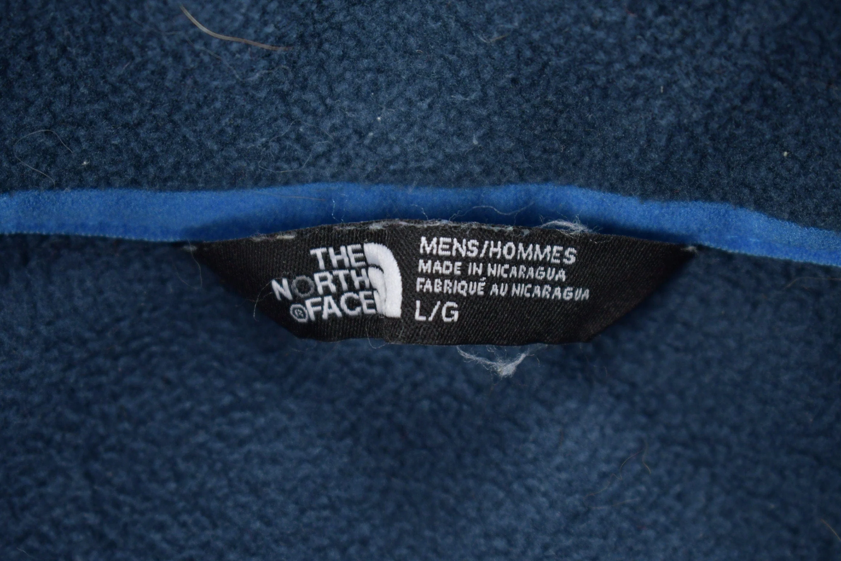Vintage 1990s North Face Zip Up Fleece Sweater Men's Large - Image 4