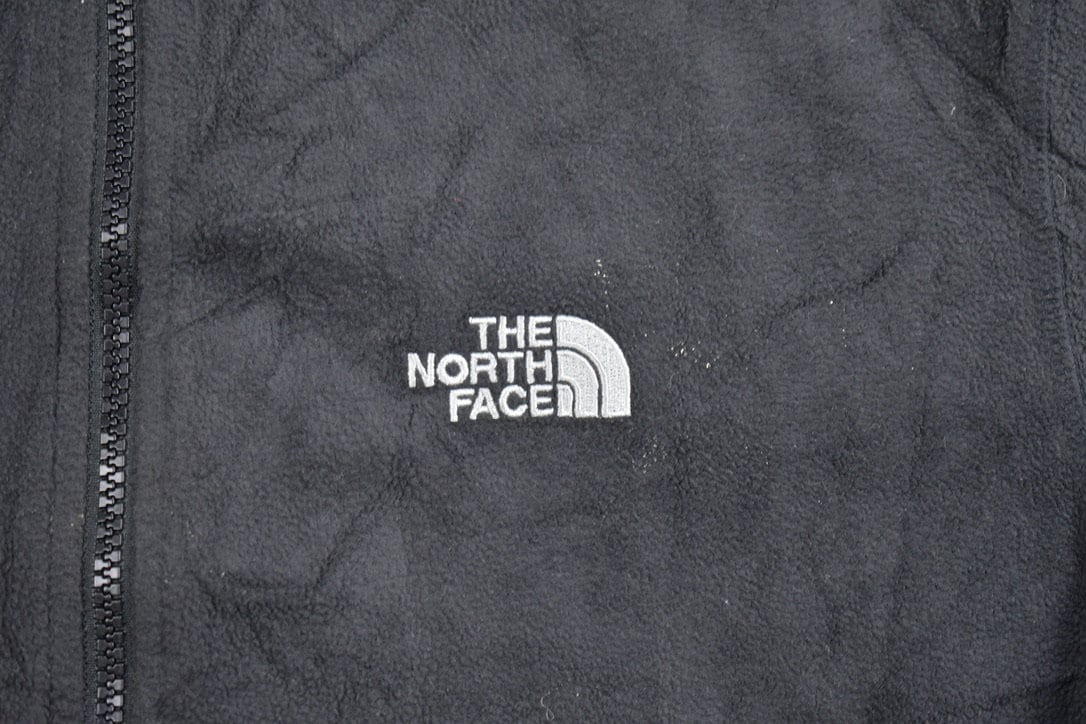 Vintage 1990s North Face Zip Up Fleece Sweater Men's Medium - Image 3