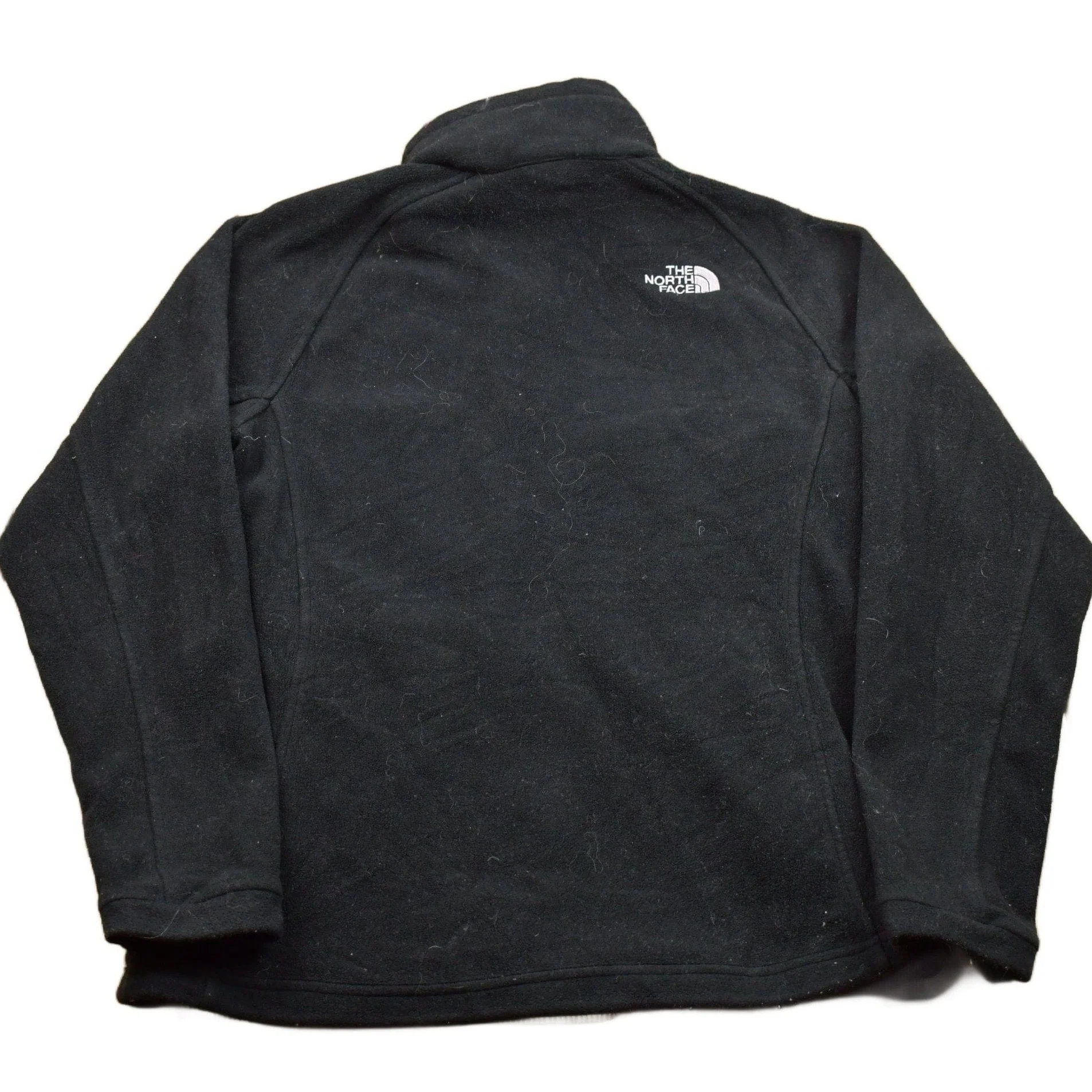 Vintage 1990s North Face Zip Up Fleece Sweater Women's L - Image 2