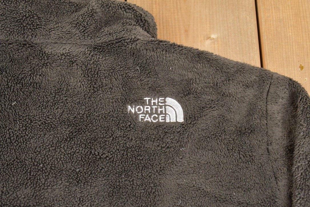 Vintage 1990s North Face Zip Up Fleece Sweater Women's M - Image 4