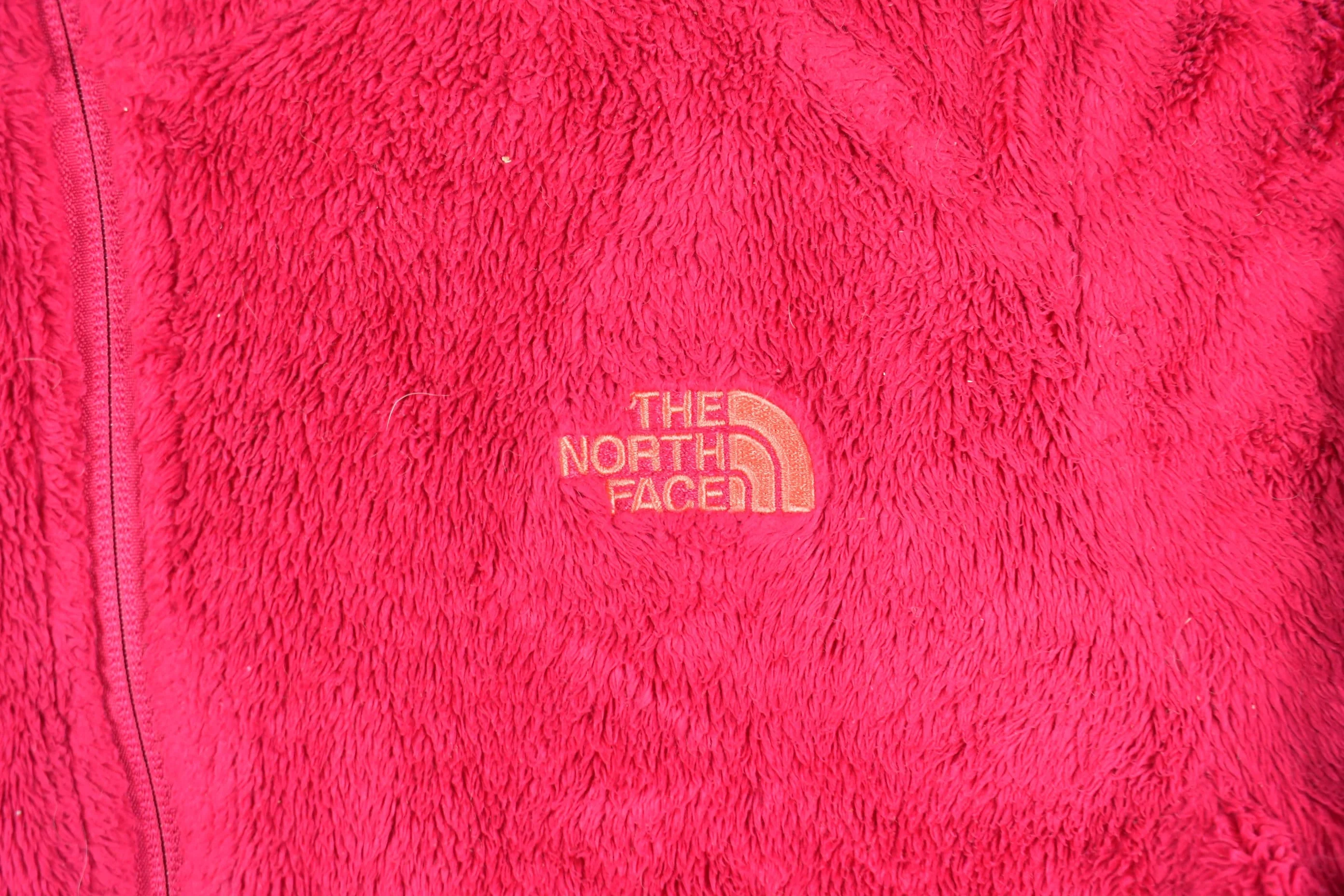 Vintage 1990s North Face Zip Up Fleece Sweater Women's S - Image 3
