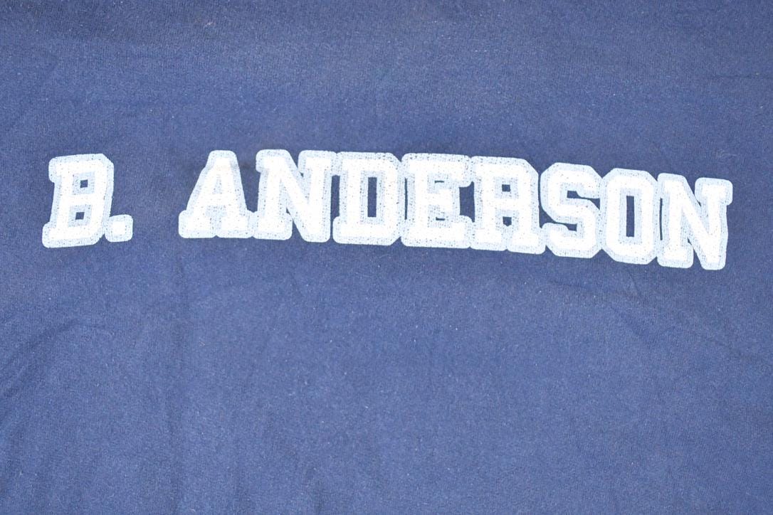 Vintage 1990s North Woods Grizzlies University Crewneck Sweater Men's XXL - Image 4