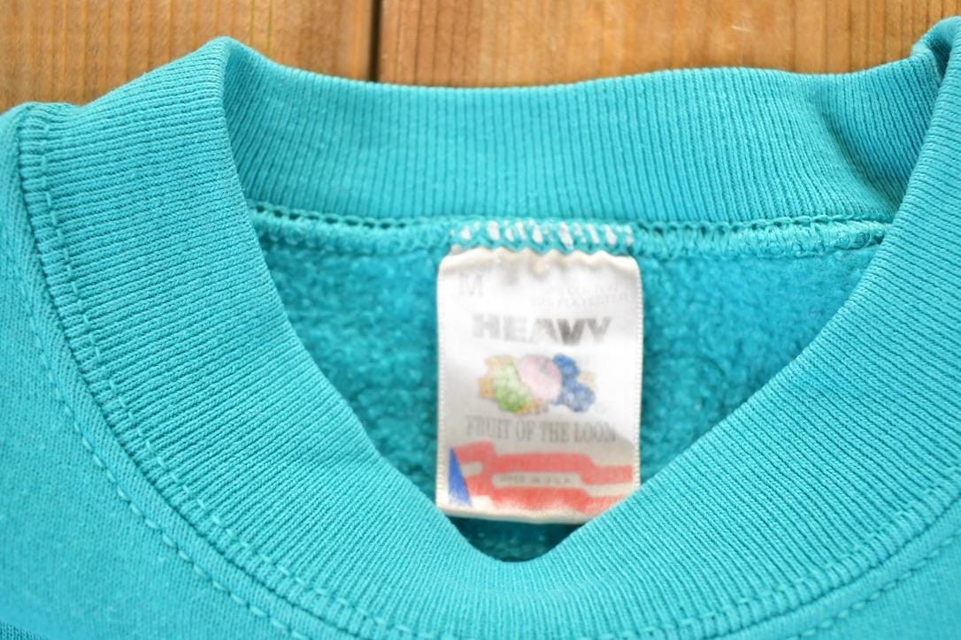 Vintage 1990s Northern Minnesota Big Wolf Ballad Crewneck Sweatshirt Men's M - Image 4