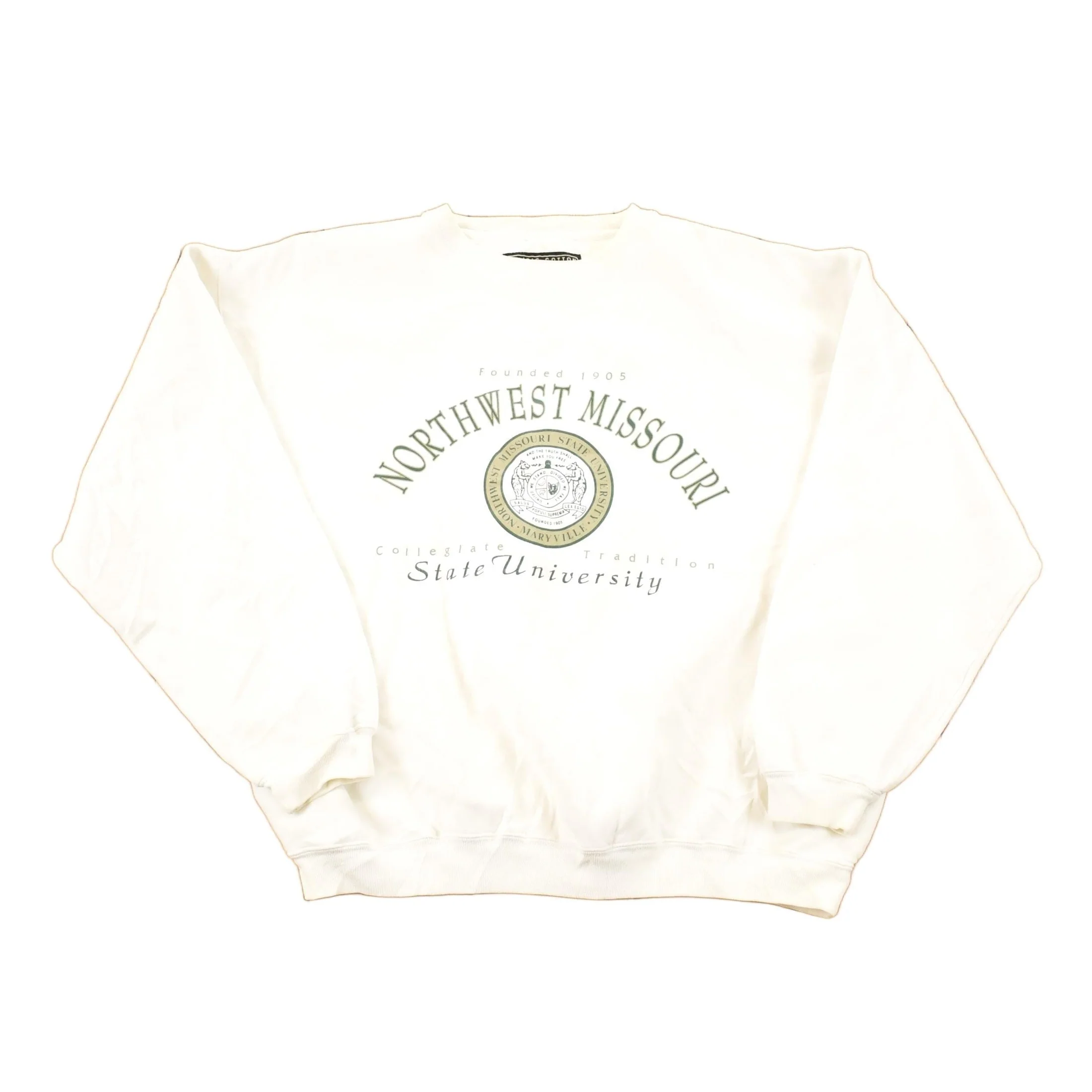 Vintage 1990s Northwest Missouri State University Crewneck Sweater Men's L