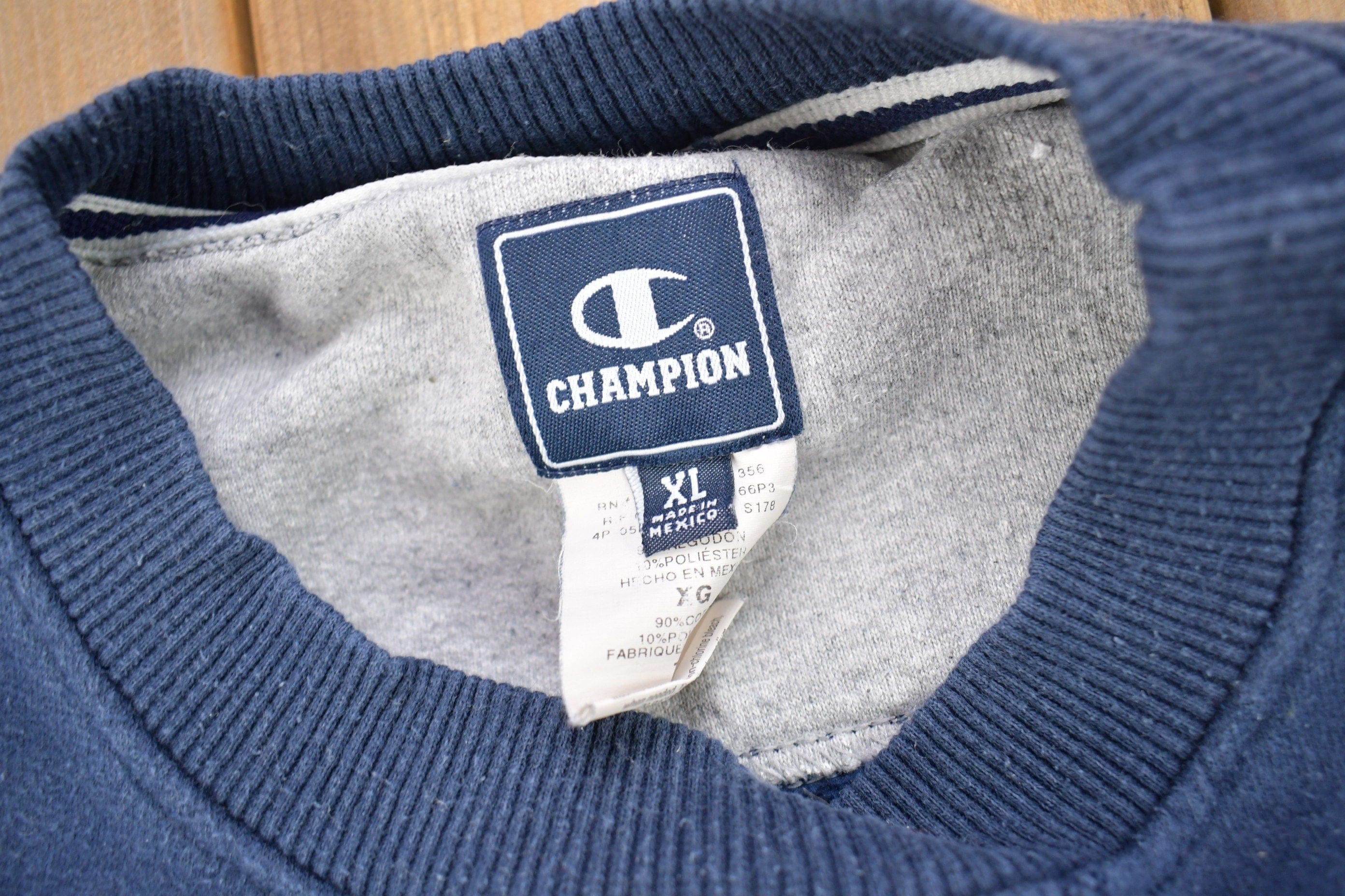 Vintage 1990s Northwestern University Collegiate Champion Crewneck Men's XL - Image 4