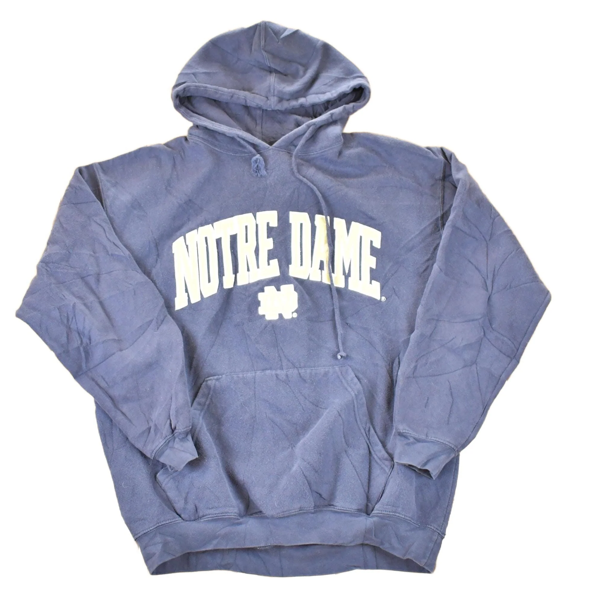 Vintage 1990s Notre Dame University Hoodie Sweater Men's L