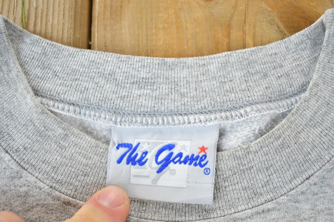 Vintage 1990s Notre Dame University The Game Crewneck Made In USA Men's XL - Image 3