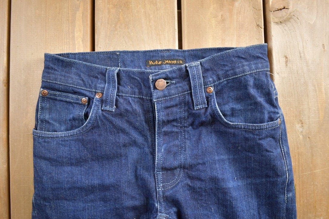 Vintage 1990s Nudie Jeans Men's 28 x 26 - Image 4