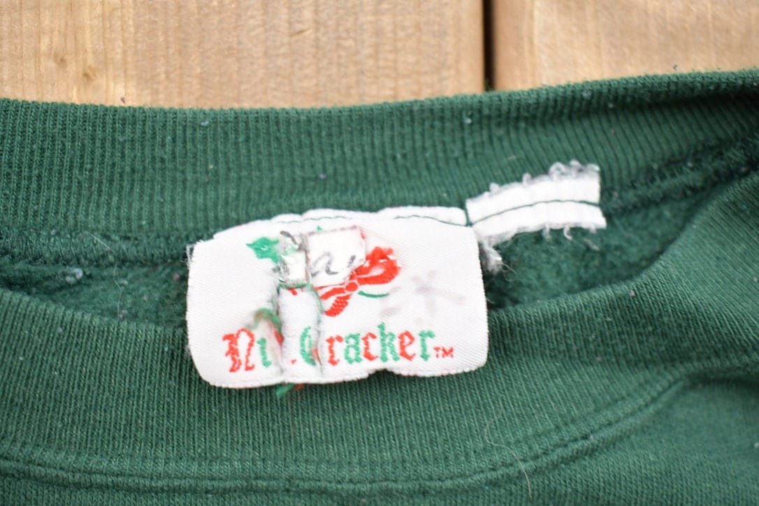 Vintage 1990s Nutcracker Christmas Sweater Men's Large - Image 3