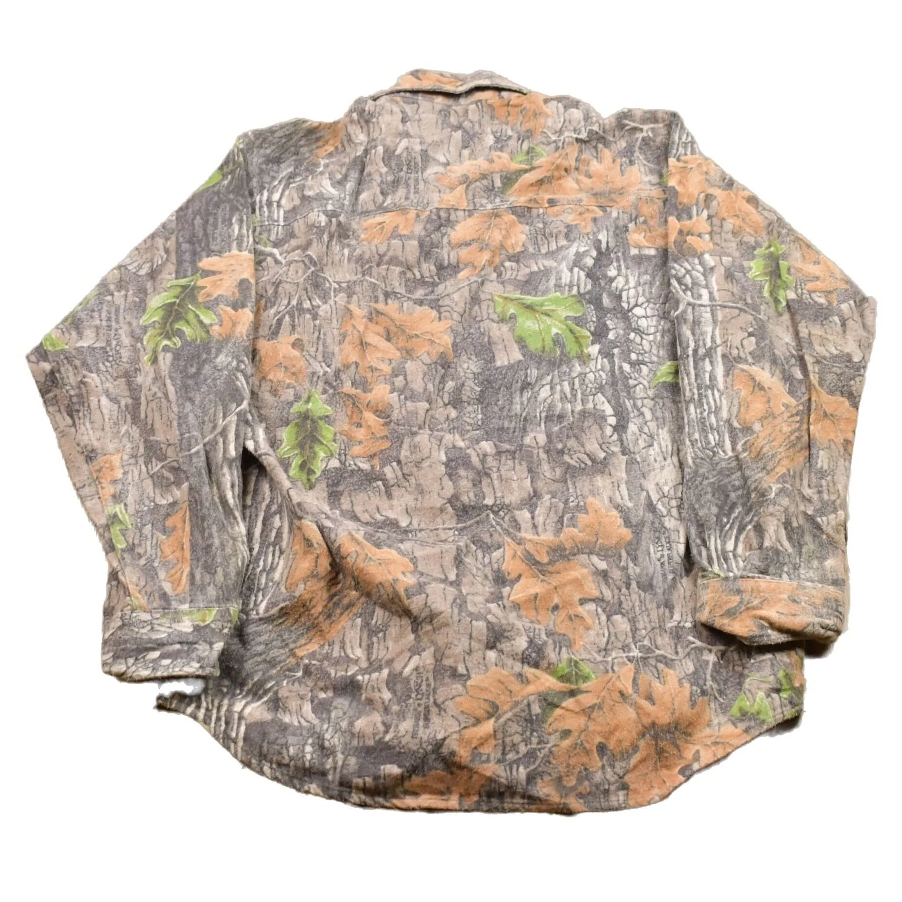 Vintage 1990s Oakdale Outdoors Real Tree Camo Button Up Shirt Men's Large - Image 2