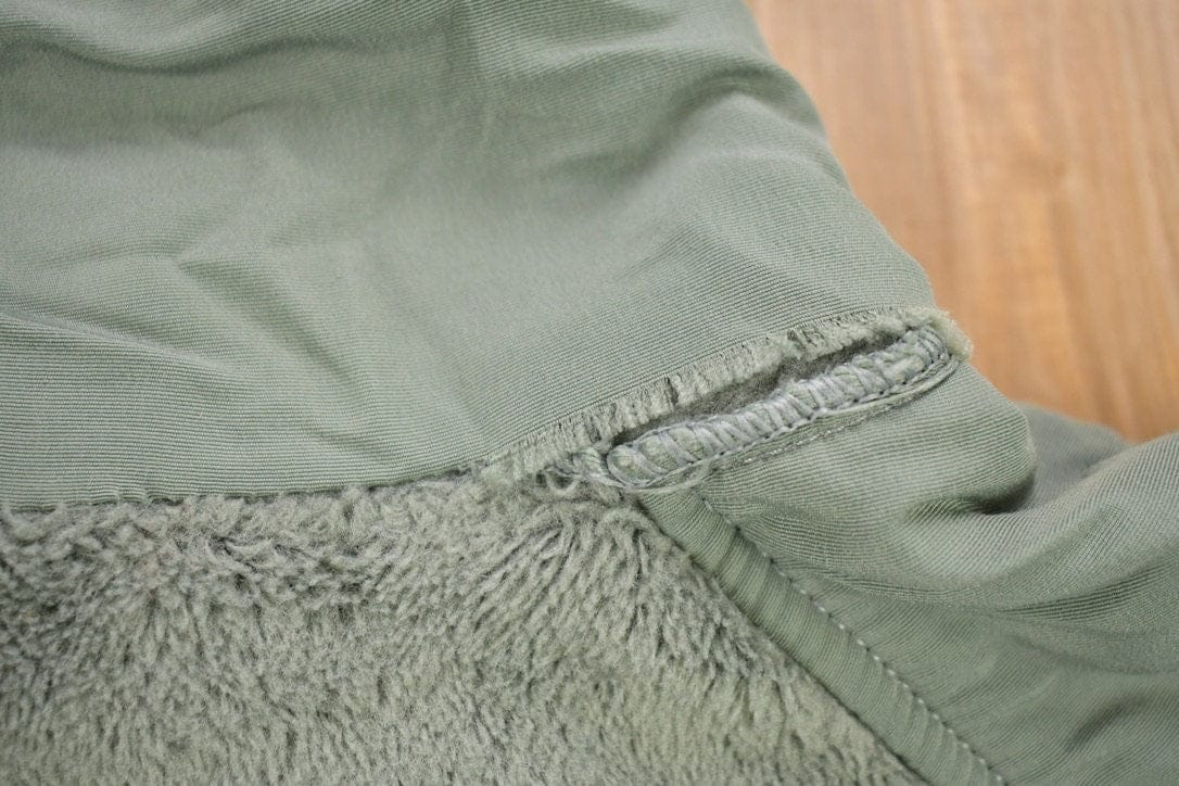 Vintage 1990s Official Army Issue Zip Up Fleece Sweater - Image 5