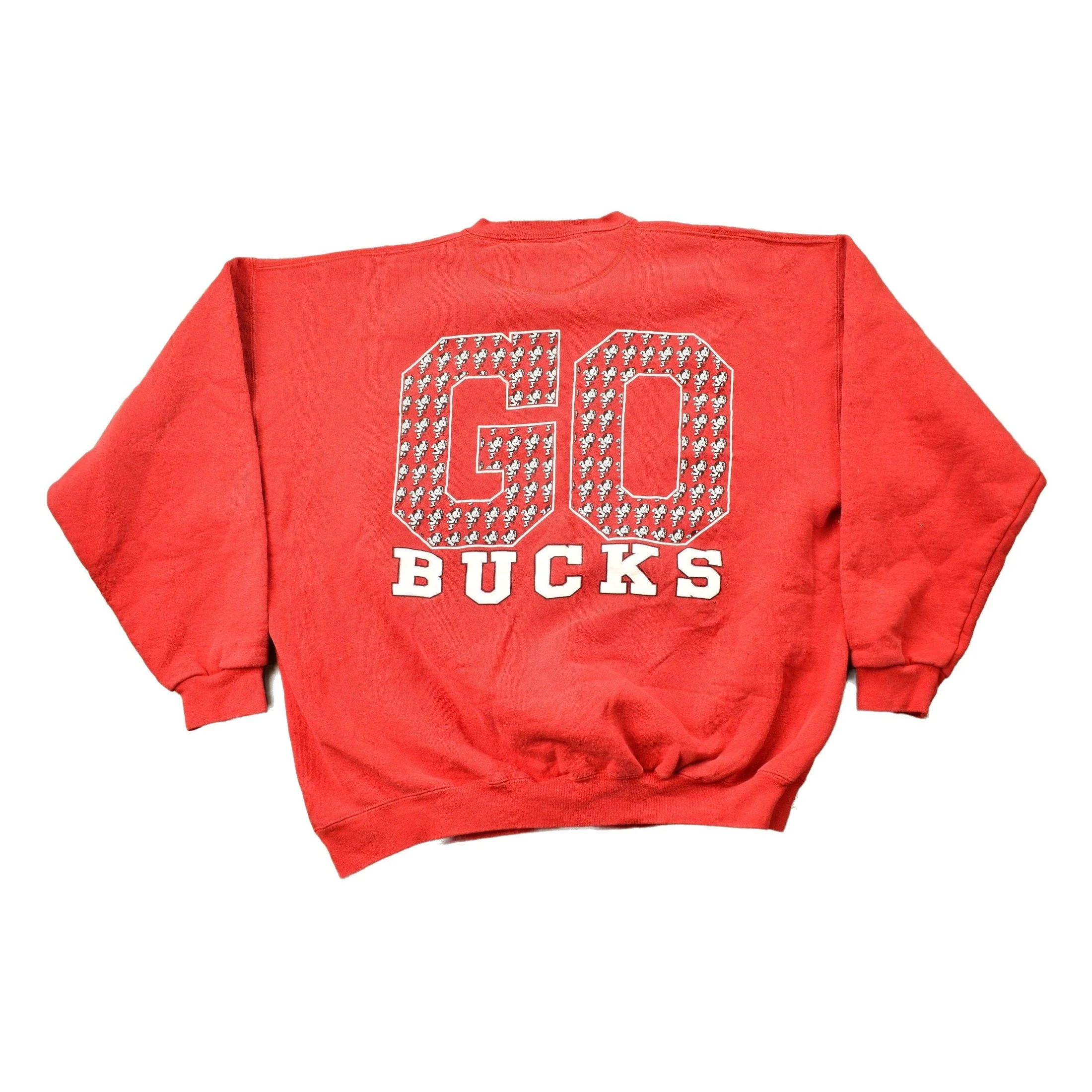 Vintage 1990s Ohio State University Buckeyes Collegiate Crewneck Men's XL - Image 2