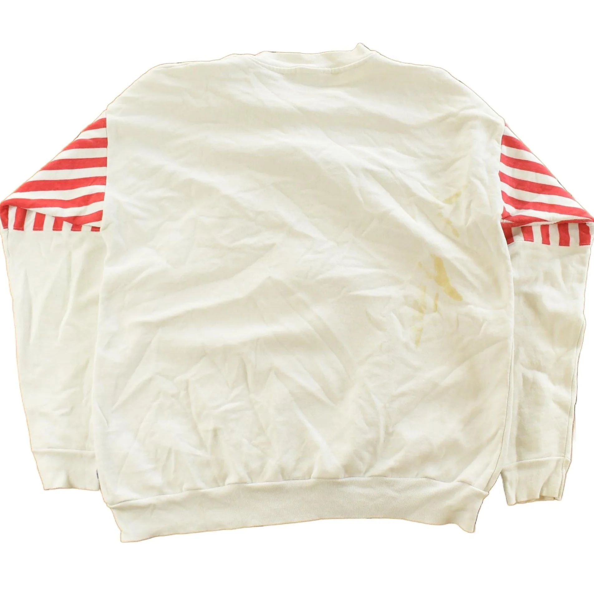 Vintage 1990s Ohio State University Buckeyes Collegiate Henley Sweatshirt Men's Large - Image 2