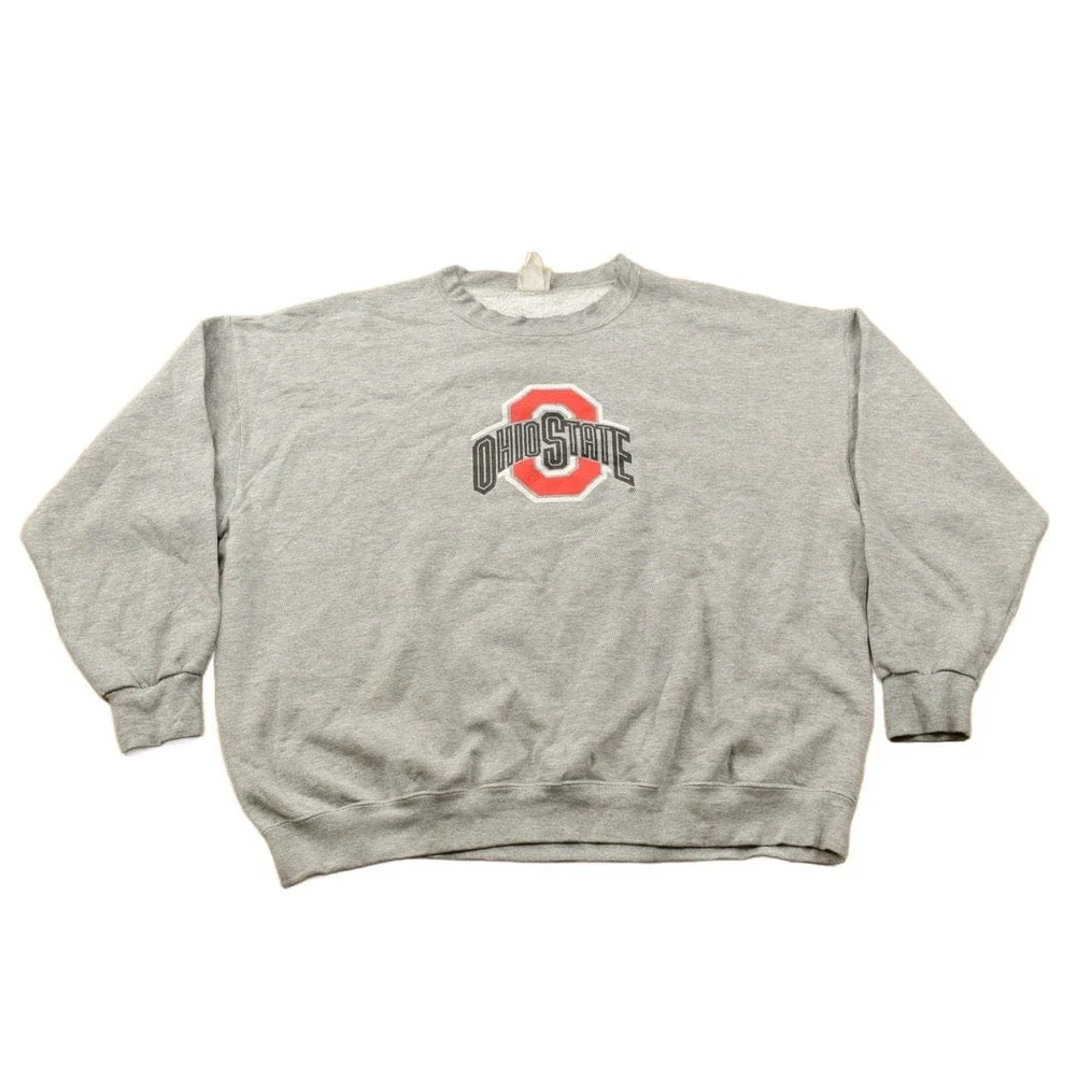 Vintage 1990s Ohio State University Buckeyes Collegiate Starter Crewneck Men's 2XL