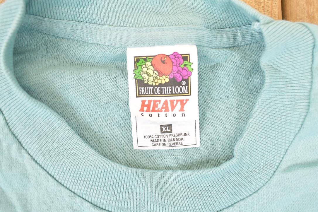 Vintage 1990s Old Mill Camp Northern Lights Souvenir Travel T-Shirt Men's L - Image 4