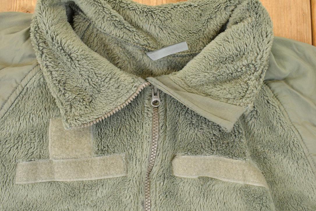 Vintage 1990s Olive Military Fleece Outdoorsman Sweater Men's XL - Image 3