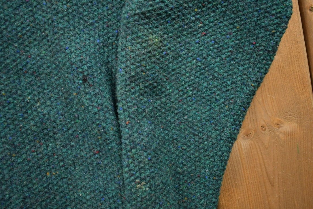 Vintage 1990s Orvis Knitted Quarter Zip Sweater Men's Medium - Image 5