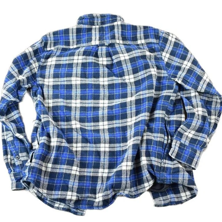 Vintage 1990s Orvis Plaid Western Button Up Shirt Men's M - Image 2