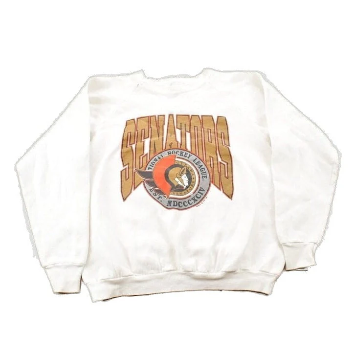 Vintage 1990s Ottawa Senators NHL Sweater Men's Medium