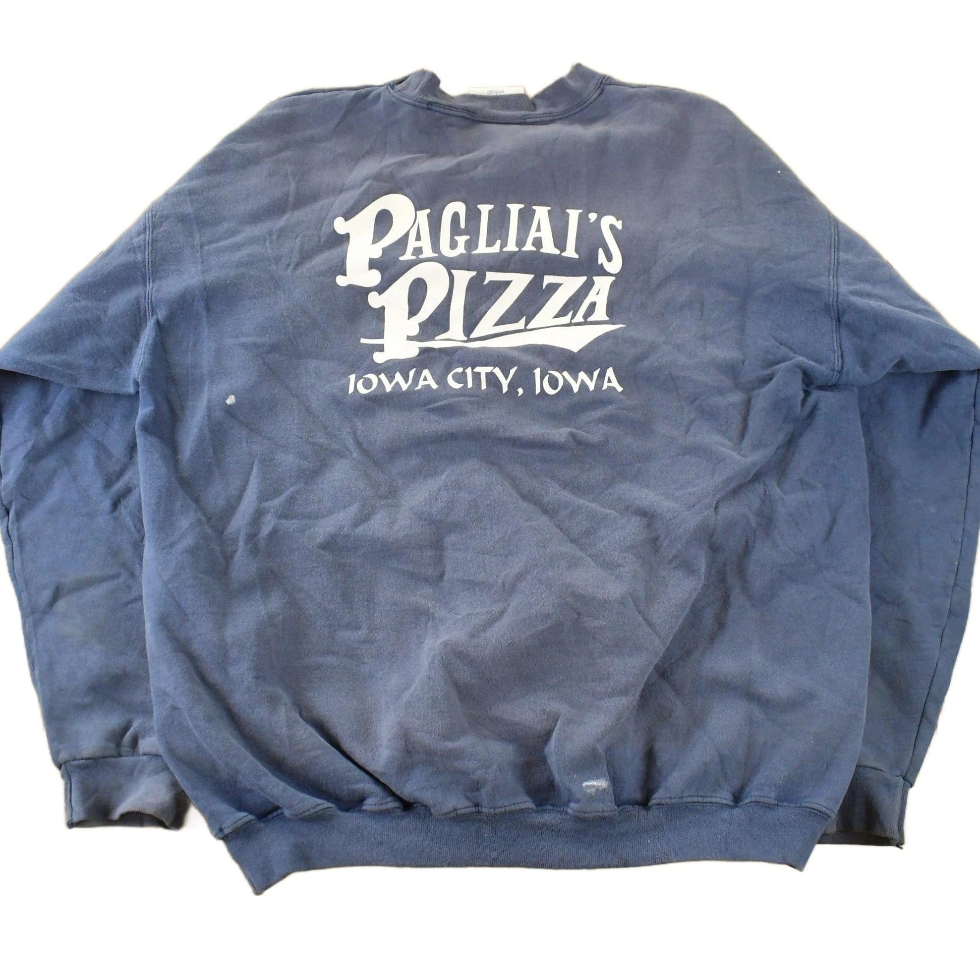 Vintage 1990s Pagliai's Pizza Promo Crewneck Sweatshirt Men's L - Image 2