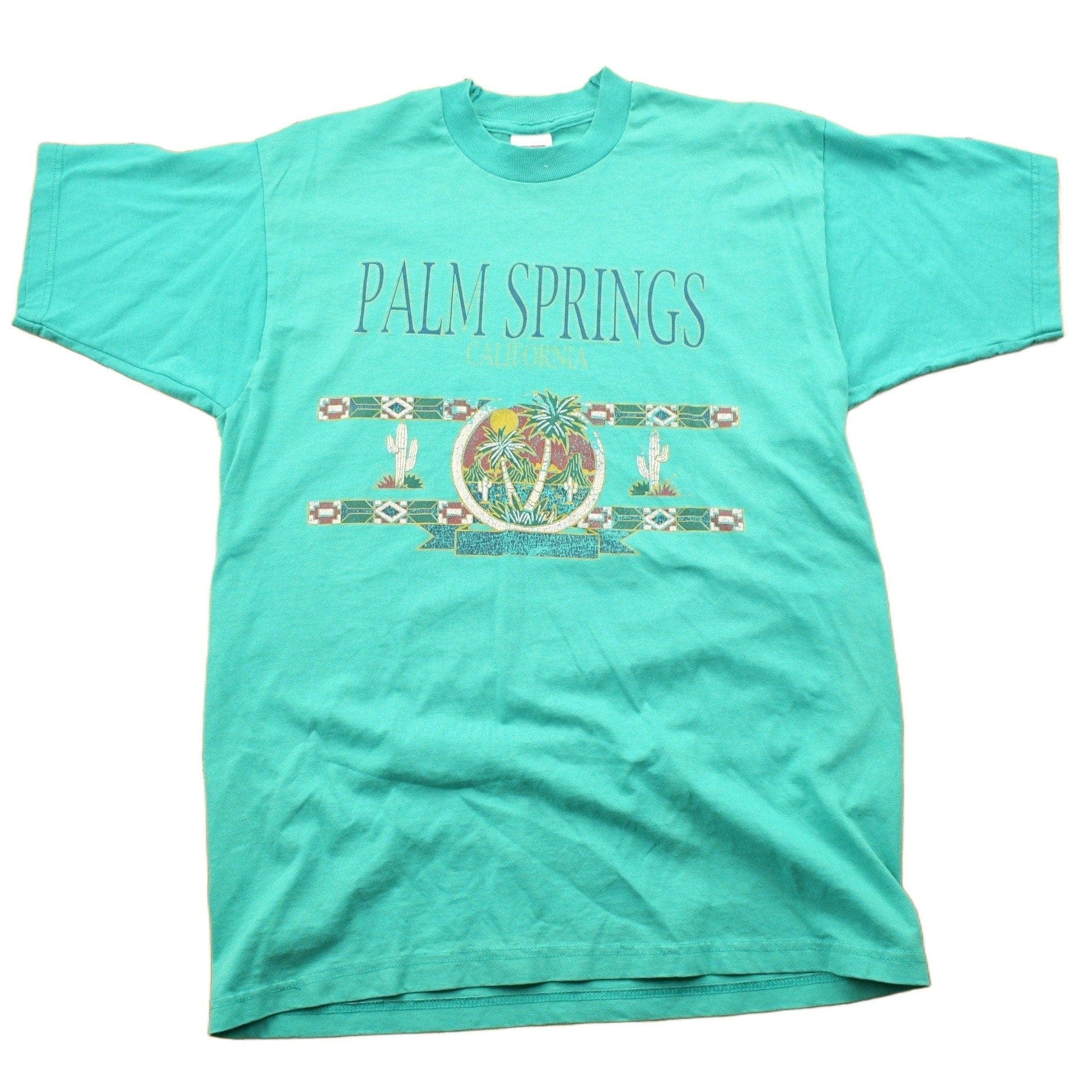 Vintage 1990s Palm Springs California Souvenir T Shirt Men's Large