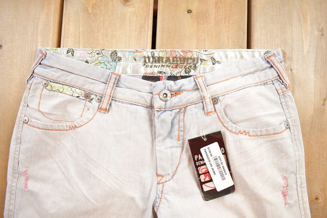 Vintage 1990s Parasuco Deadstock Jeans Women's 26 x 32 - Image 4