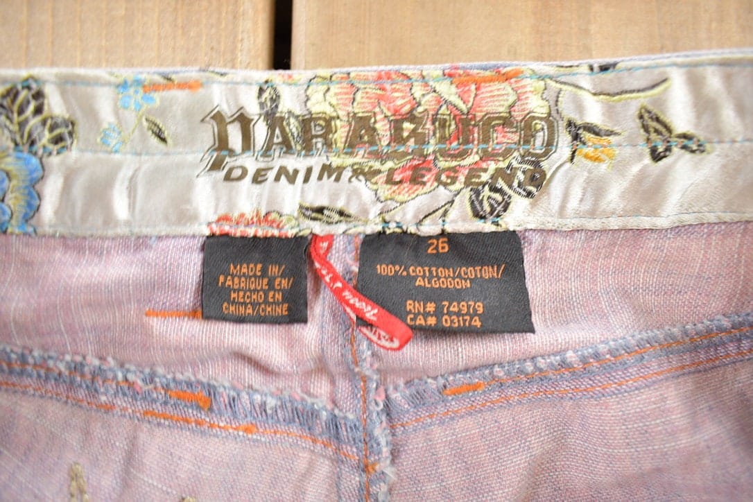 Vintage 1990s Parasuco Deadstock Jeans Women's 26 x 32 - Image 9