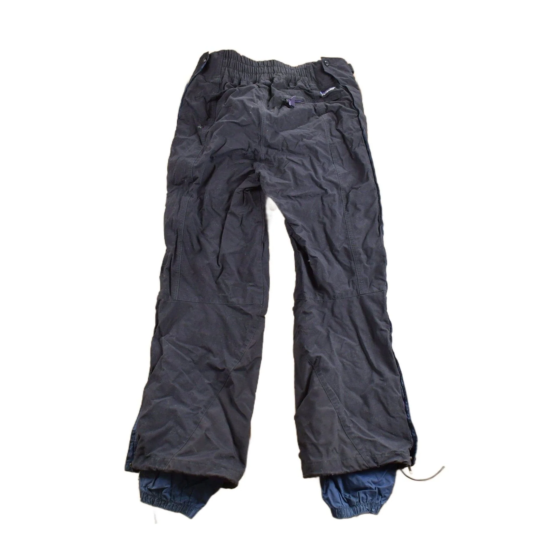 Vintage 1990s Patagonia Black Snow Pants Men's 30 x 26 - Image 2
