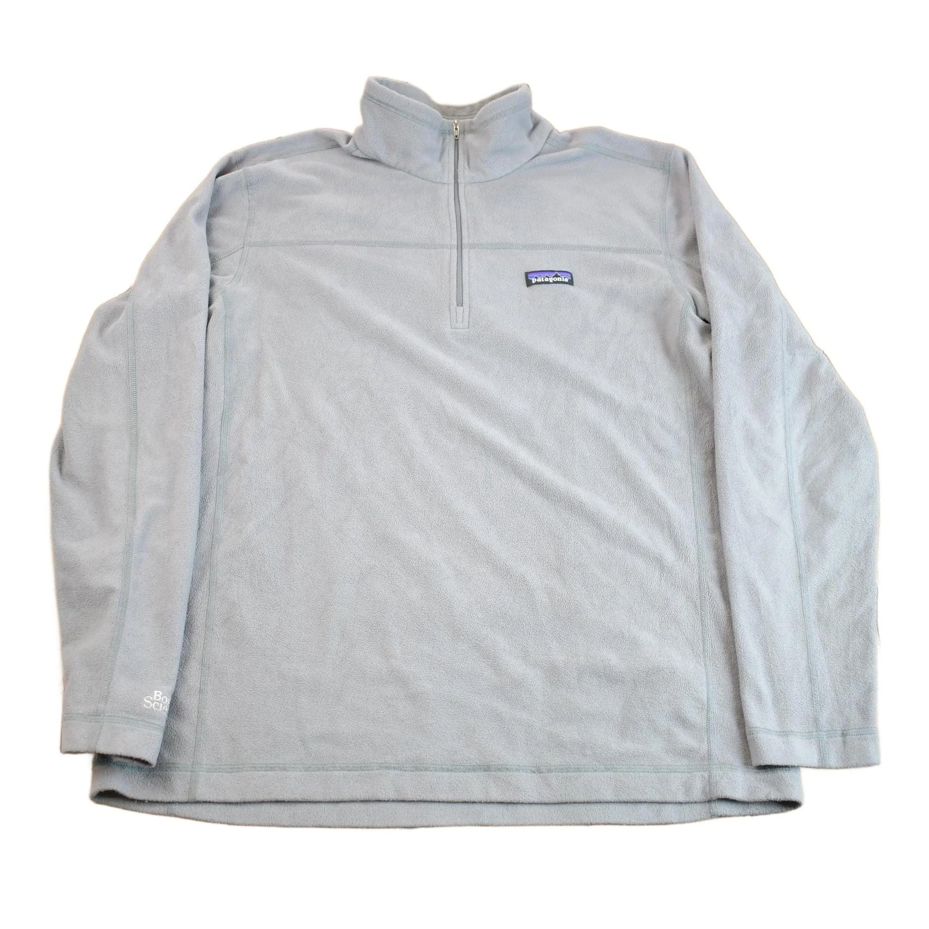 Vintage 1990s Patagonia Embroidered Fleece Sweater Men's L