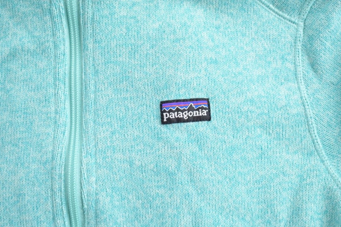 Vintage 1990s Patagonia Fleece Lined Girls Hoodie Men's 3XL - Image 4