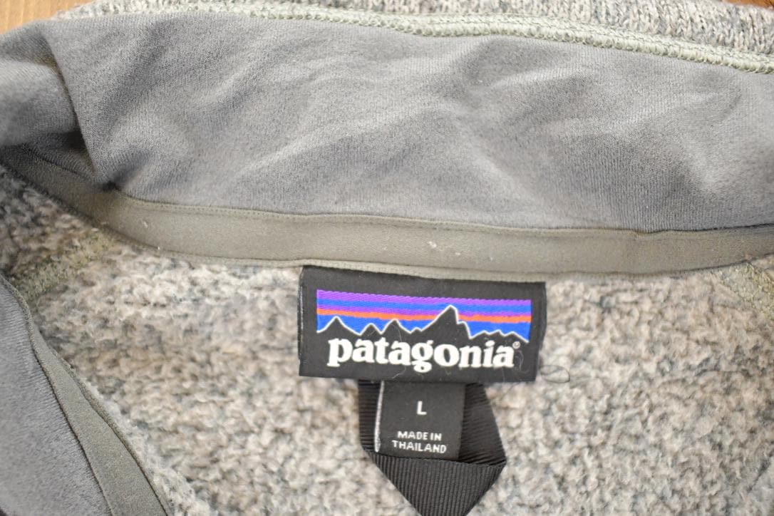 Vintage 1990s Patagonia Fleece Outdoorsman Sweater Men's L - Image 5