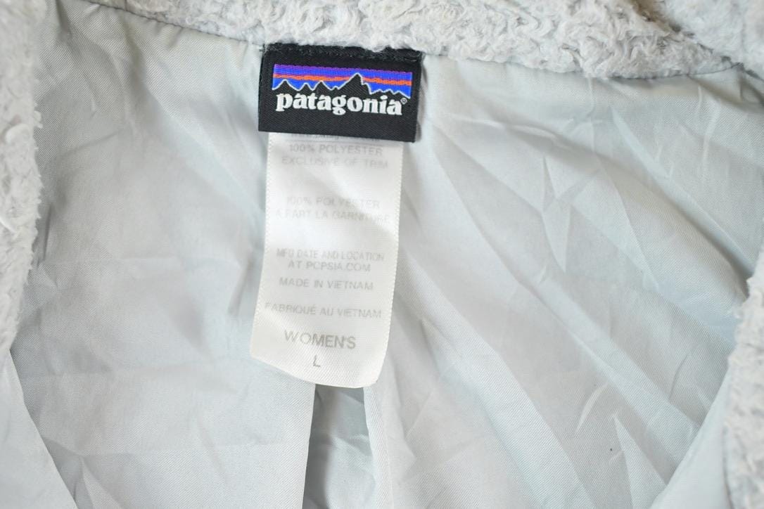 Vintage 1990s Patagonia Fleece Outdoorsman Sweater Womens L - Image 4