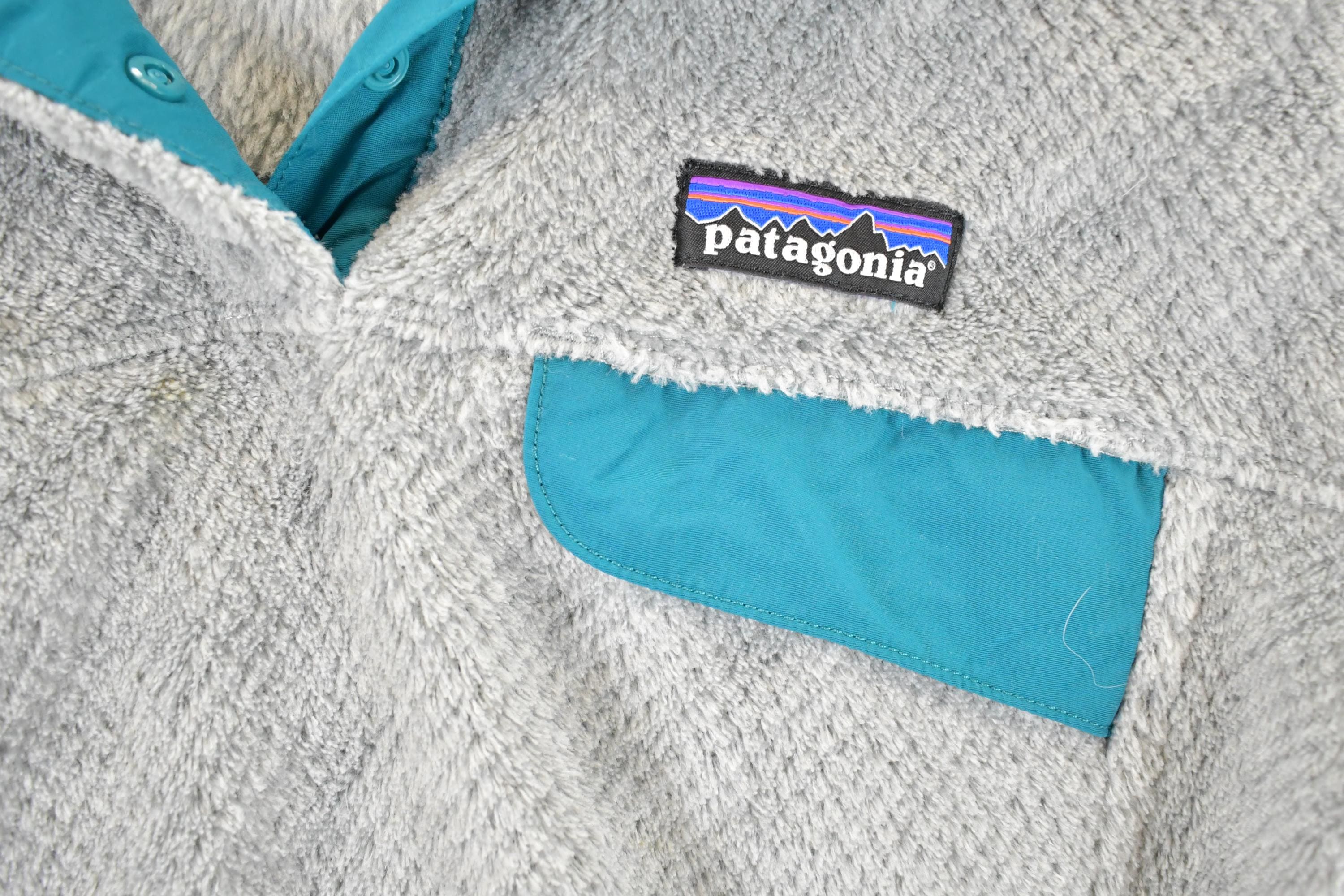 Vintage 1990s Patagonia Fleece Outdoorsman Sweater Women's M - Image 3